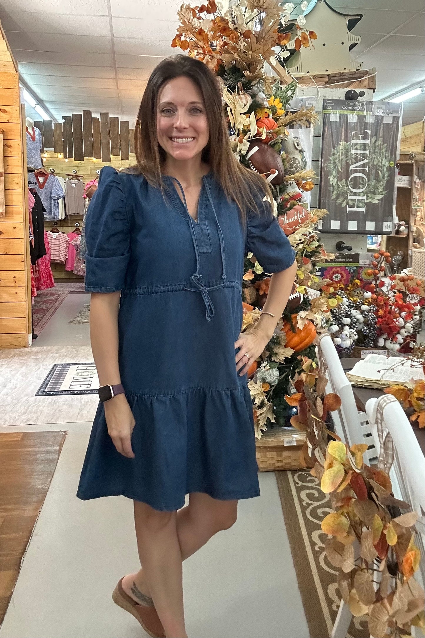 Reyna denim dress- PP