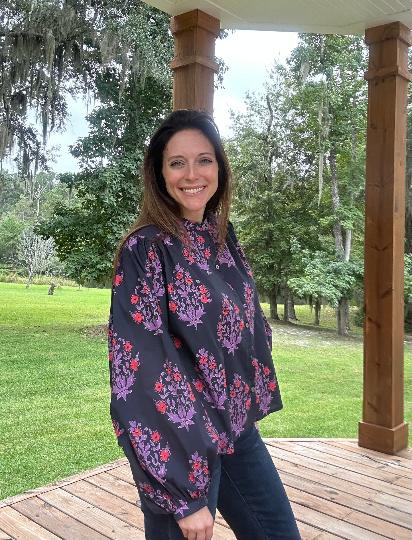 Bri Floral top