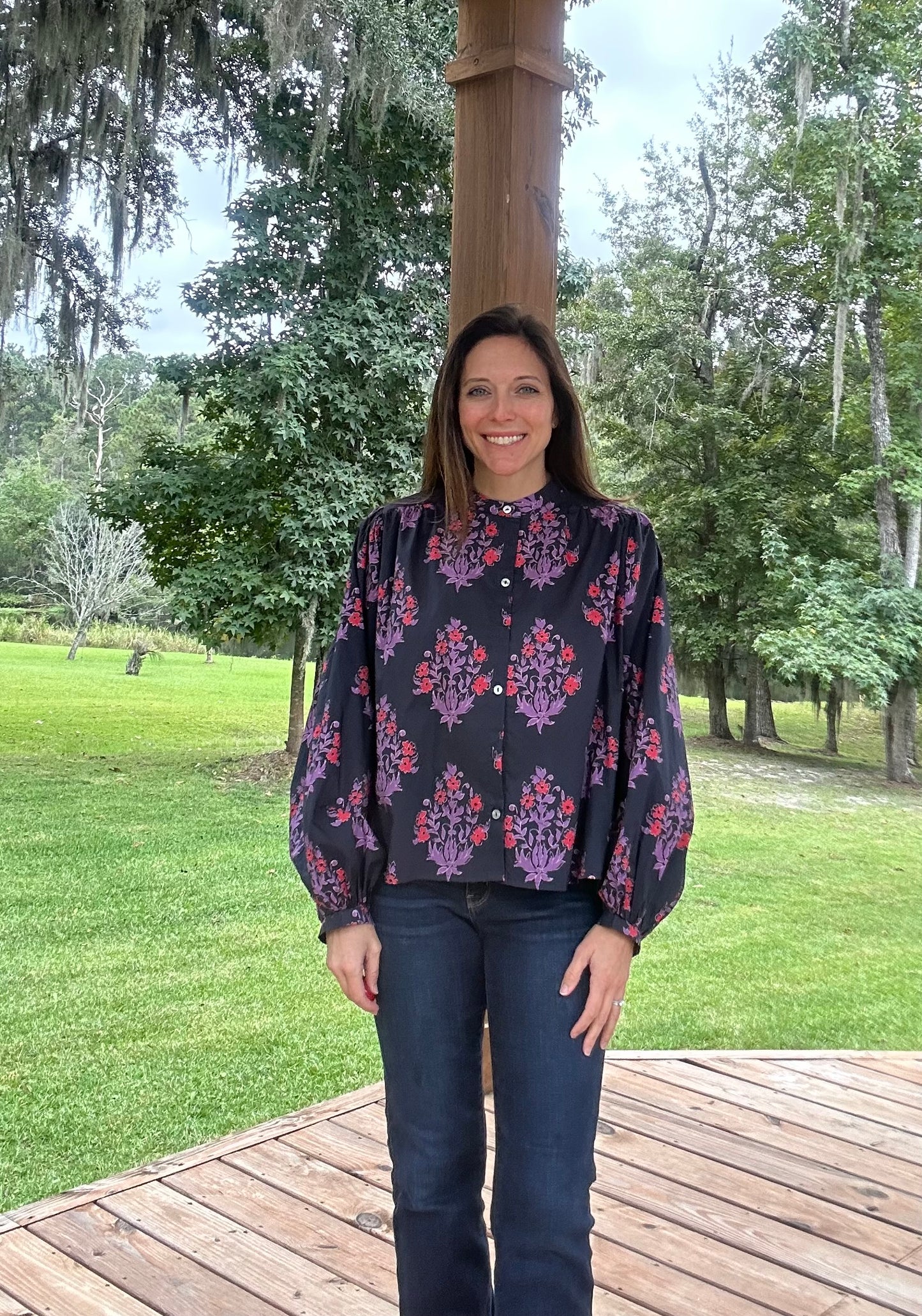 Bri Floral top