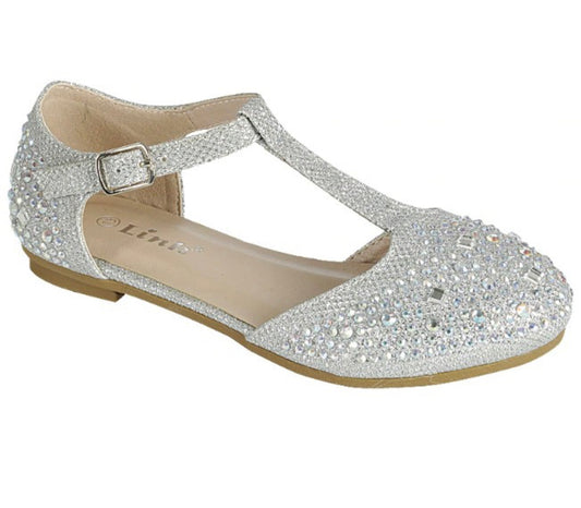 Silver Sparkle Dress Shoes MM