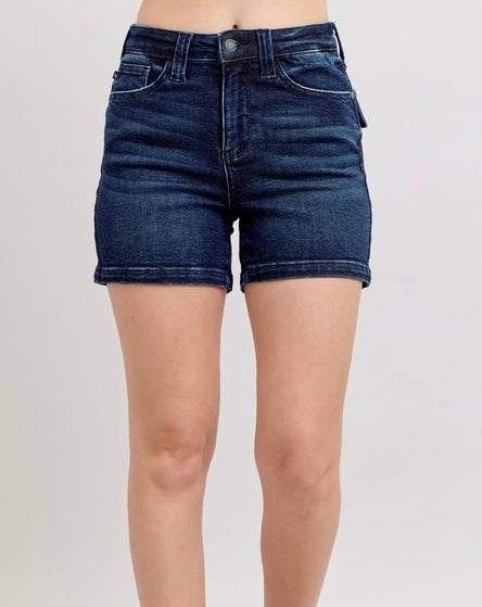 Judy Blue Flap pocket shorts- PP