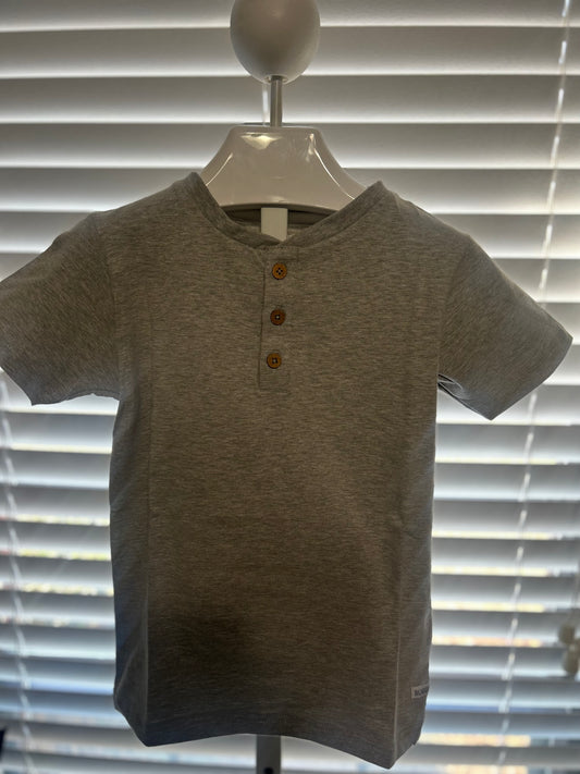 Rugged Butts Grey Henley MM