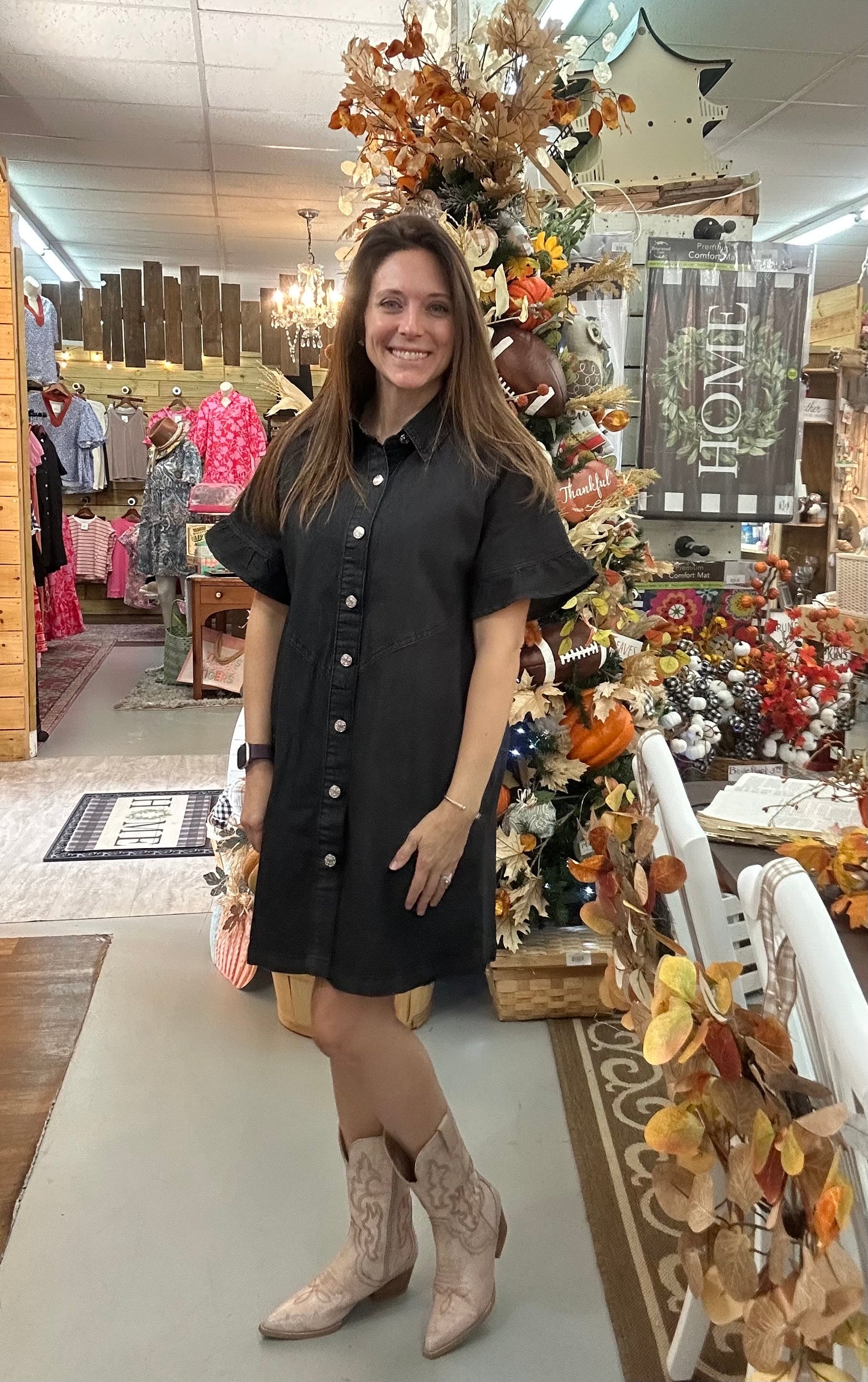 Reba denim dress- PP