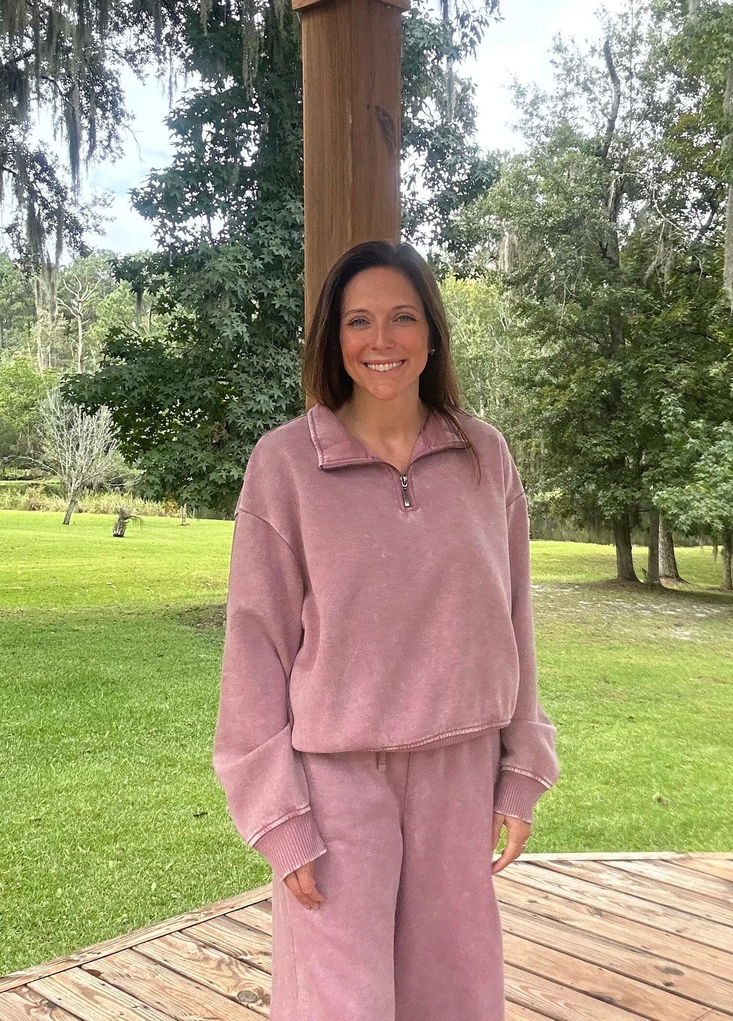 Abby Acid wash Pullover- PP