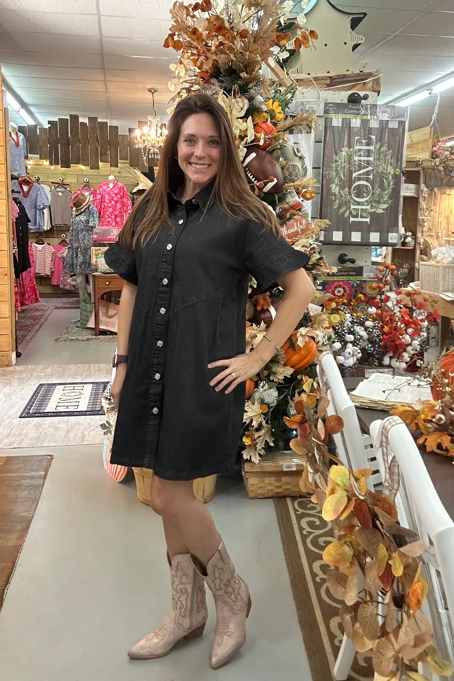 Reba denim dress- PP