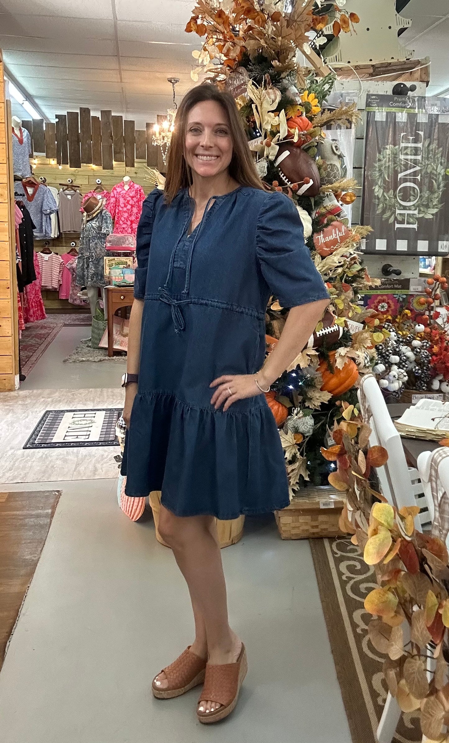 Reyna denim dress- PP