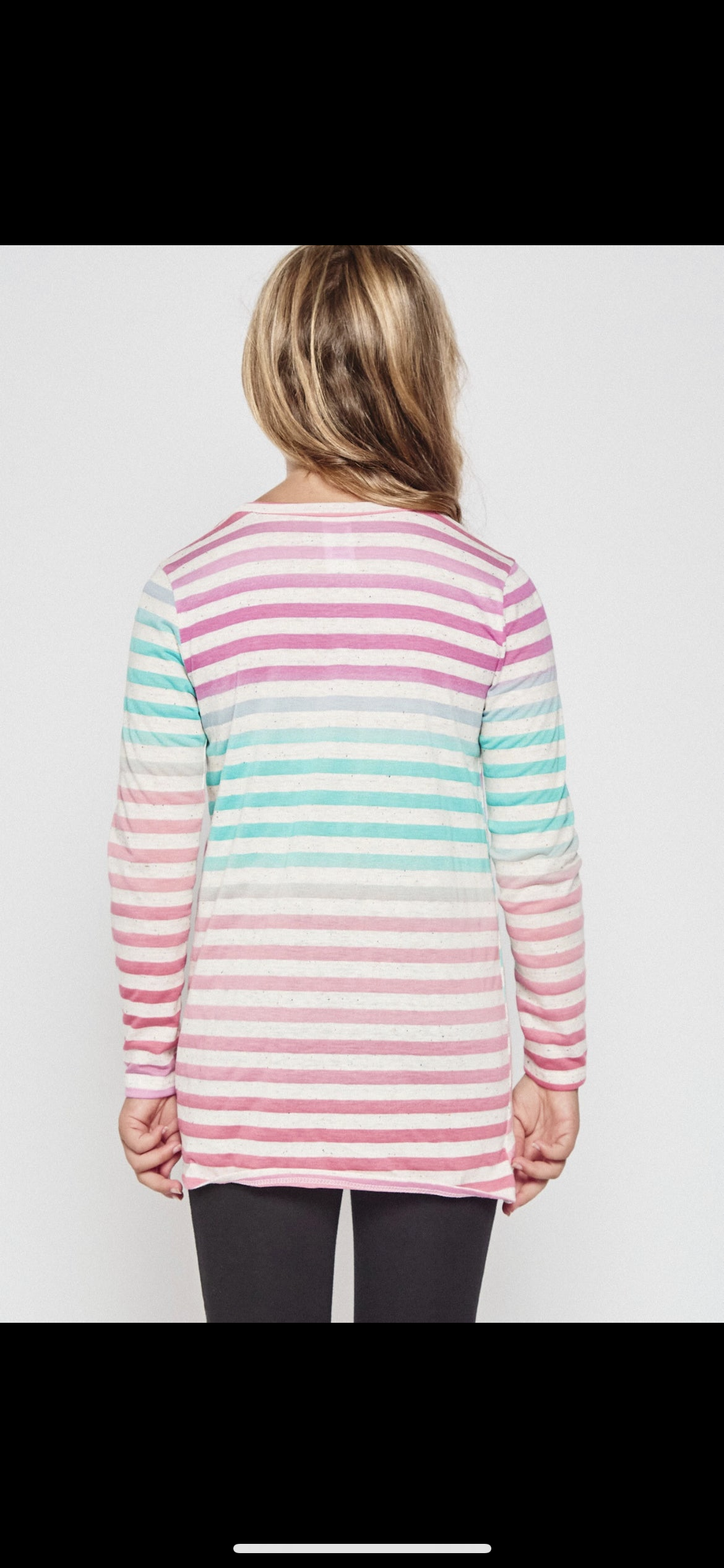 Striped Knotted Tunic MM