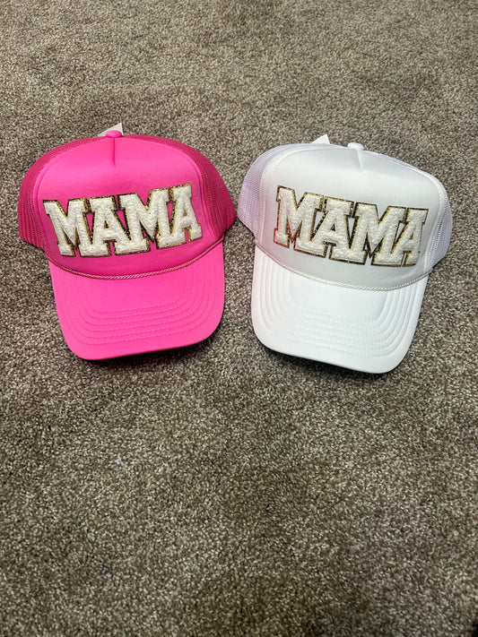 Mama Chenille Trucker Hat MM