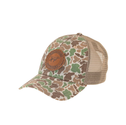 Fieldstone Camo Circle Patch Hat BE