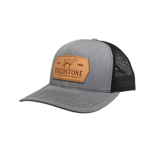 Fieldstone Leather Dog Patch Hat BE