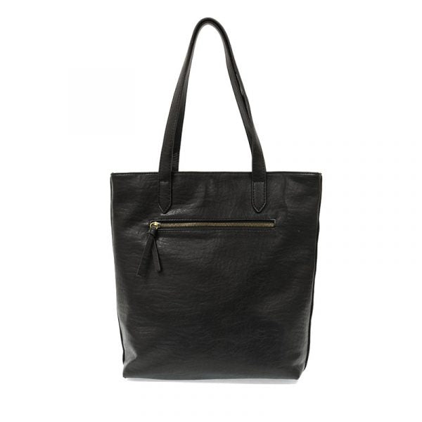 Willa Woven North/South Tote/Black/001