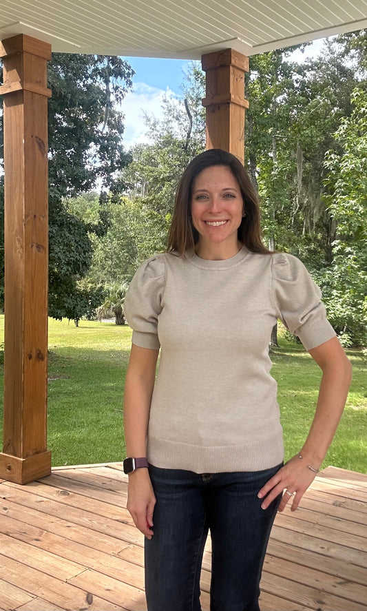 Hailey sweater top- PP