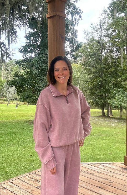 Abby Acid wash Pullover- PP