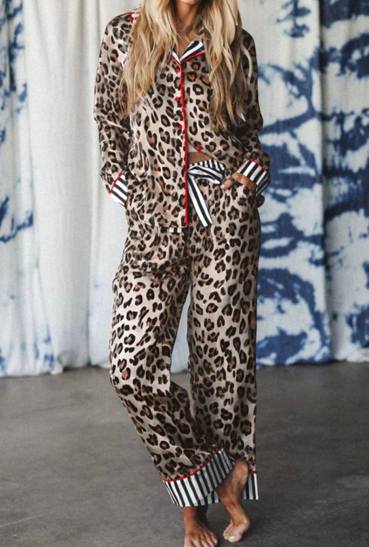 Leopard pj’s- PP
