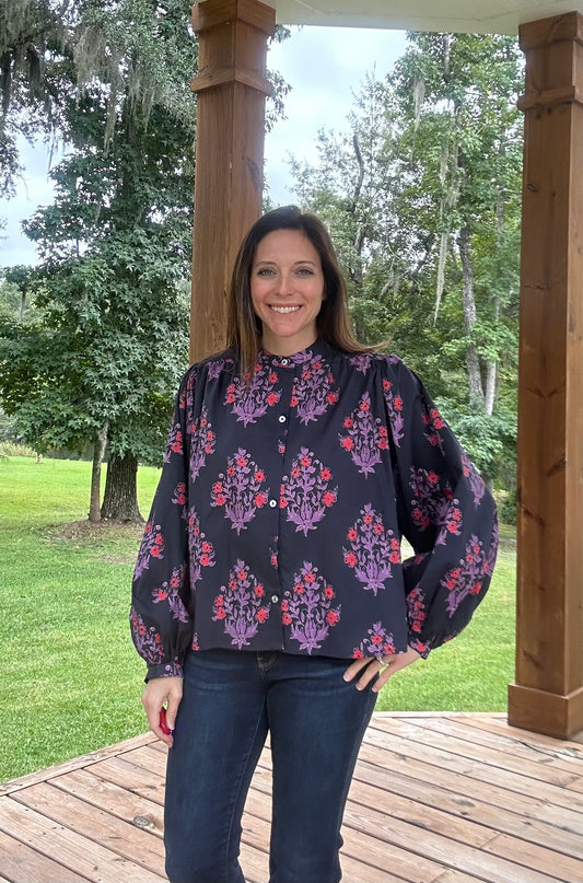 Bri Floral top