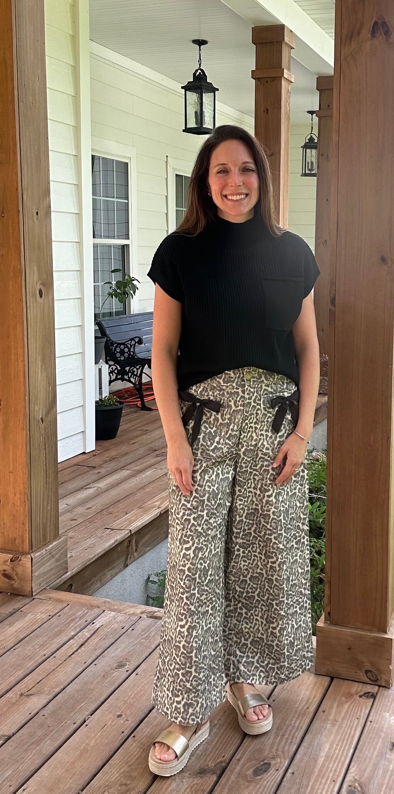 Leora Leopard pants-PP