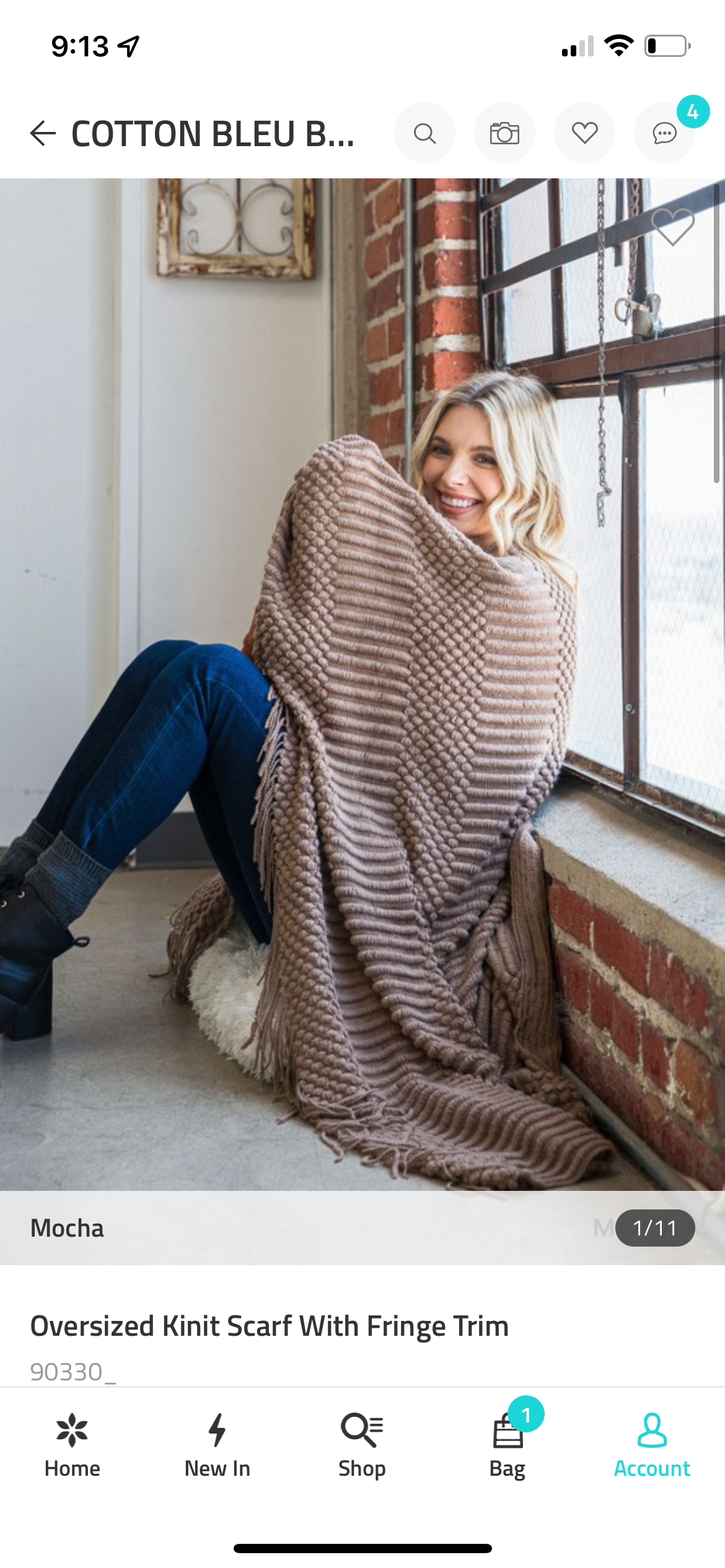 Sweater Blanket PP