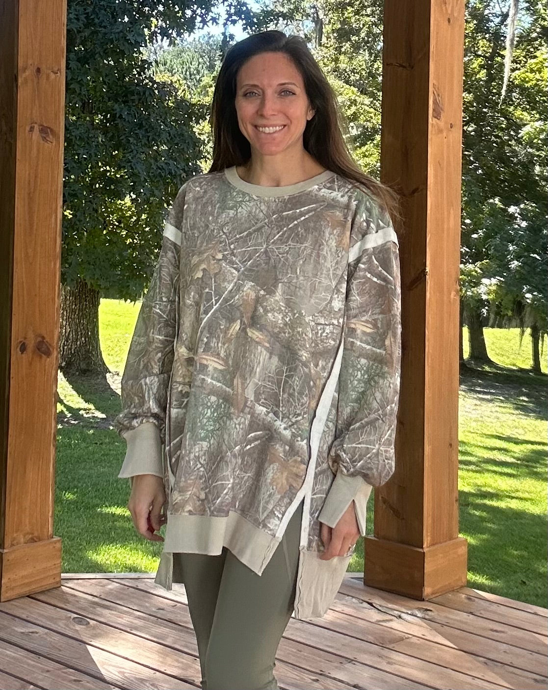 Callie Camo sweatshirt- PP