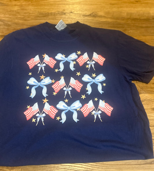 Flags and Bows Tee MM