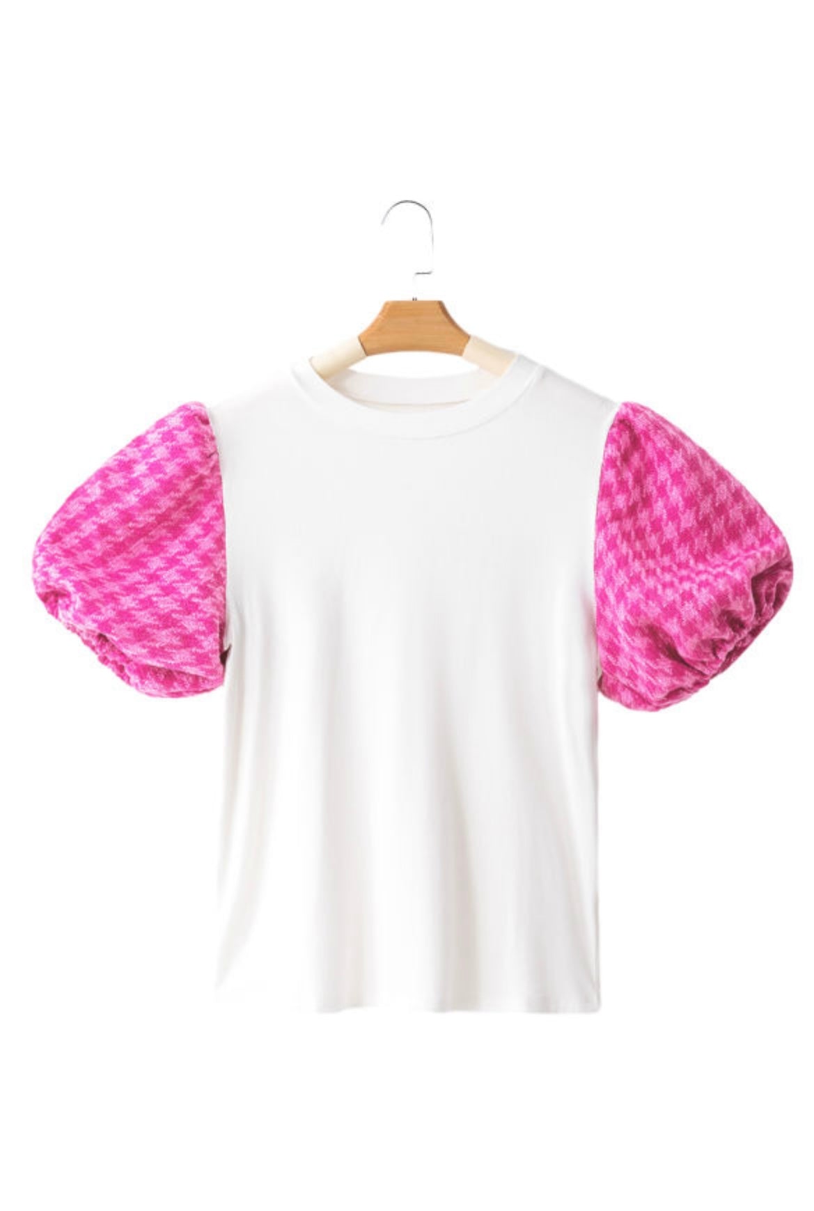 Tweed Sleeve Top- PP