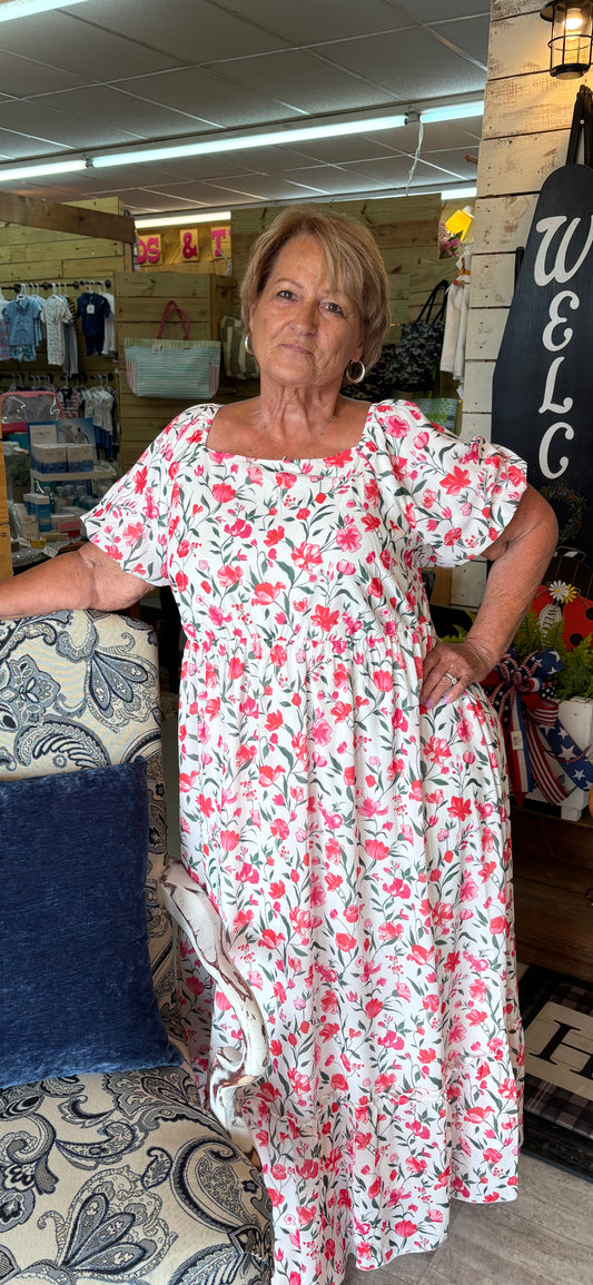 113/orage floral dress