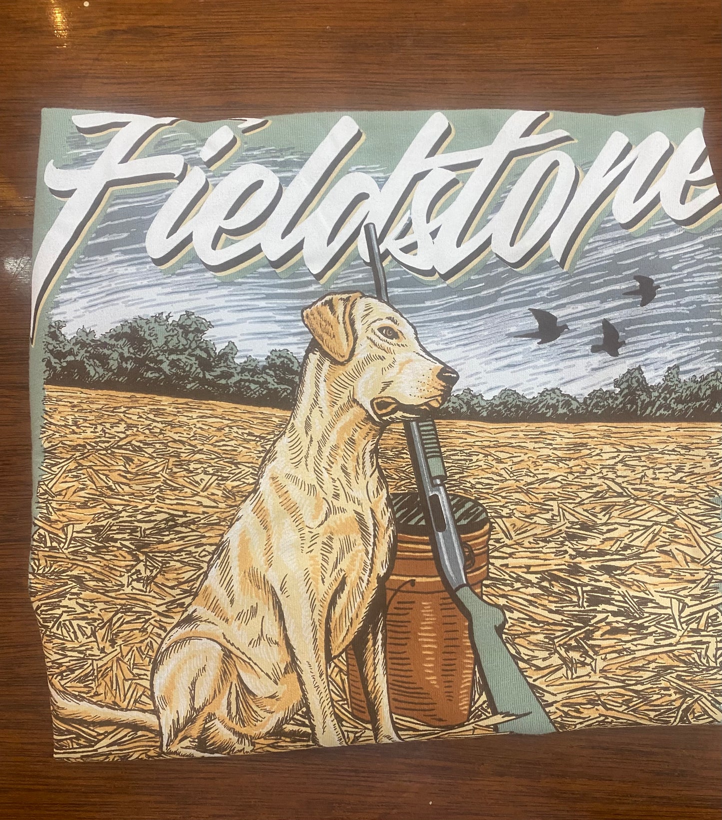 001/dove field tees