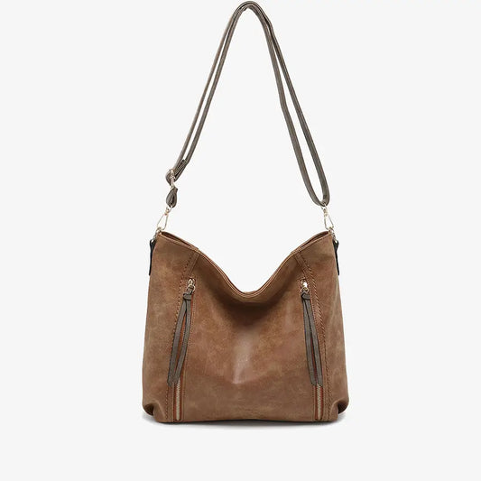 001/MINA HOBO TAN/GREY