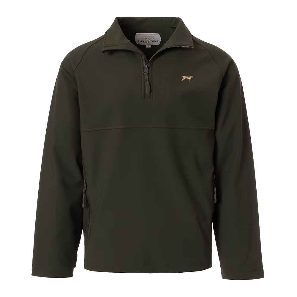 001/FIELDSTONE PULLOVER GREEN