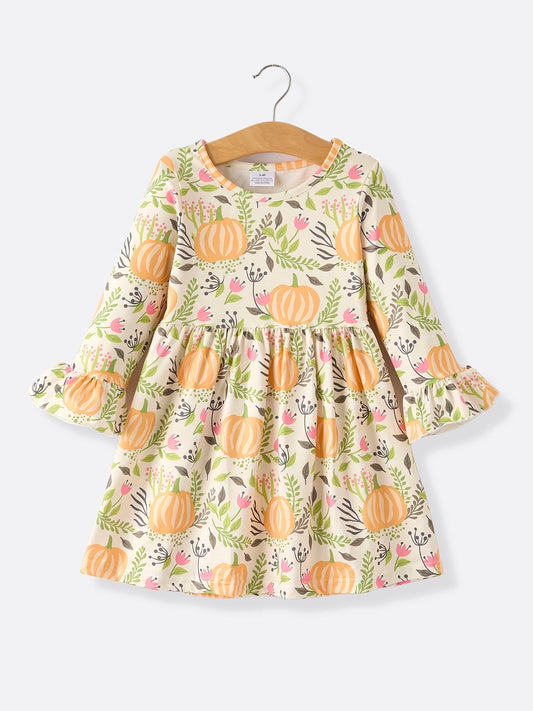 001/pumpkin dress