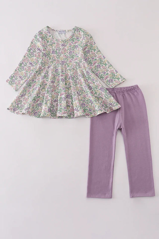 001/girl purple set
