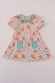 001/sag floral ruffle dress