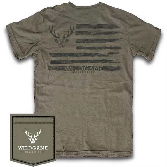 001/wildgame logo flag tumbleweed wg109